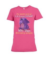 Elephant annoying people elephant lovers Premium Fit Ladies Tee tile