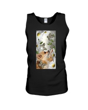 Chihuahua daisy and butterfly chihuahua lovers Unisex Tank tile