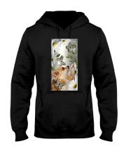 Chihuahua daisy and butterfly chihuahua lovers Hooded Sweatshirt tile