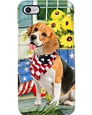 Beagle Sweet dog USA flag Gift for you Phone Case i-phone-8-case