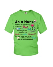 Nurse they will never forget gift for you Youth T-Shirt tile