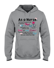 Nurse they will never forget gift for you Hooded Sweatshirt tile