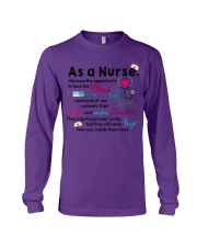 Nurse they will never forget gift for you Long Sleeve Tee tile
