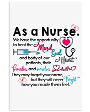 Nurse they will never forget gift for you Vertical Poster tile