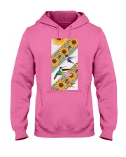 Hummingbird Lovely sunflowers Gift for you Hooded Sweatshirt tile