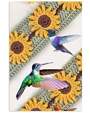 Hummingbird Lovely sunflowers Gift for you Vertical Poster tile