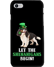 Cavalier king let the shenanigans begins dog mom Phone Case tile