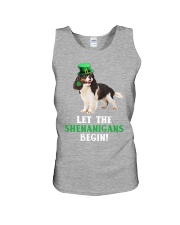 Cavalier king let the shenanigans begins dog mom Unisex Tank tile