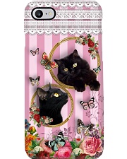 Cat Lovely pinky background Gift for you Phone Case i-phone-8-case