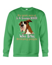 Boxer annoying people Crewneck Sweatshirt tile