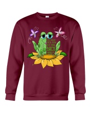 Frog spoil them frog lovers Crewneck Sweatshirt tile