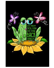 Frog spoil them frog lovers Vertical Poster tile
