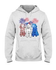 Irish Setter flag colors Hooded Sweatshirt tile