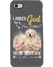 God send me a Golden gift for you Phone Case tile