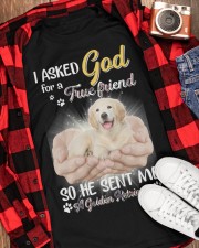God send me a Golden gift for you Classic T-Shirt apparel-classic-tshirt-lifestyle-front-163
