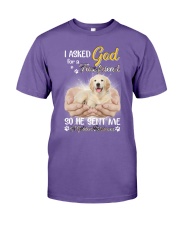 God send me a Golden gift for you Premium Fit Mens Tee tile
