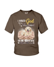 God send me a Golden gift for you Youth T-Shirt tile