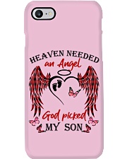 Butterfly God picked my son gift for you Phone Case tile