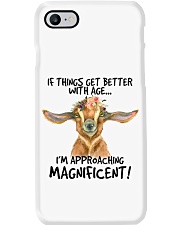 Goat approaching magnificent goat lovers Phone Case tile