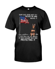 Miniature Pinscher USA soldier died Gift for you Classic T-Shirt front