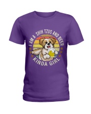 Shih Tzu Kinda girl Gift for you Ladies T-Shirt tile