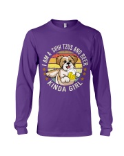 Shih Tzu Kinda girl Gift for you Long Sleeve Tee tile