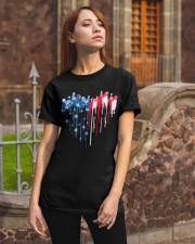 Chicken freedom colors chicken lovers Classic T-Shirt apparel-classic-tshirt-lifestyle-06