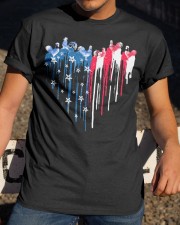 Chicken freedom colors chicken lovers Classic T-Shirt apparel-classic-tshirt-lifestyle-28