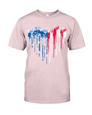 Chicken freedom colors chicken lovers Premium Fit Mens Tee tile