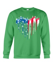 Chicken freedom colors chicken lovers Crewneck Sweatshirt tile