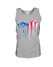 Chicken freedom colors chicken lovers Unisex Tank tile