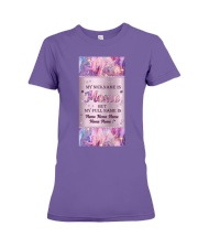 Meme my nickname Premium Fit Ladies Tee tile