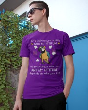 Blue and Gold Macaw dont confuse Classic T-Shirt apparel-classic-tshirt-lifestyle-17