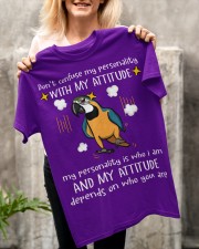 Blue and Gold Macaw dont confuse Classic T-Shirt apparel-classic-tshirt-lifestyle-front-117