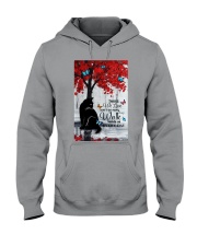 Cat they walk beside us Hooded Sweatshirt tile