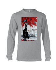 Cat they walk beside us Long Sleeve Tee tile