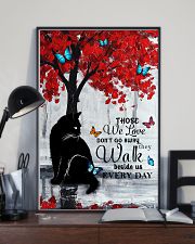 Cat they walk beside us 11x17 Poster lifestyle-poster-2
