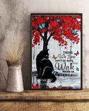 Cat they walk beside us 11x17 Poster lifestyle-poster-3