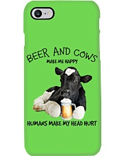 Cow And Beer make me happy Gift for you Phone Case tile