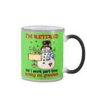 Grandkids part time spoling family gift Color Changing Mug tile