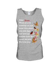 Nana when you are missing us person personalized Unisex Tank tile