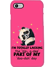 Panda i am totally panda lovers Phone Case tile
