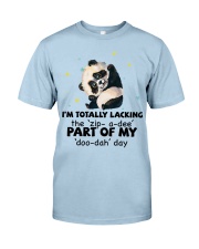 Panda i am totally panda lovers Classic T-Shirt tile