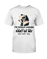 Panda i am totally panda lovers Classic T-Shirt front