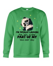 Panda i am totally panda lovers Crewneck Sweatshirt tile