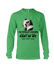 Panda i am totally panda lovers Long Sleeve Tee tile