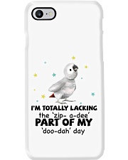 African grey parrot i am totally bird lovers Phone Case tile