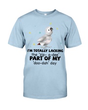 African grey parrot i am totally bird lovers Classic T-Shirt tile