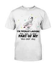 African grey parrot i am totally bird lovers Classic T-Shirt front