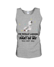 African grey parrot i am totally bird lovers Unisex Tank tile